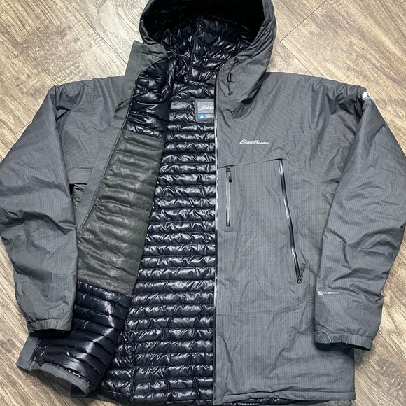 Ascent Weatheredge Pro Down Jacket Gray 
